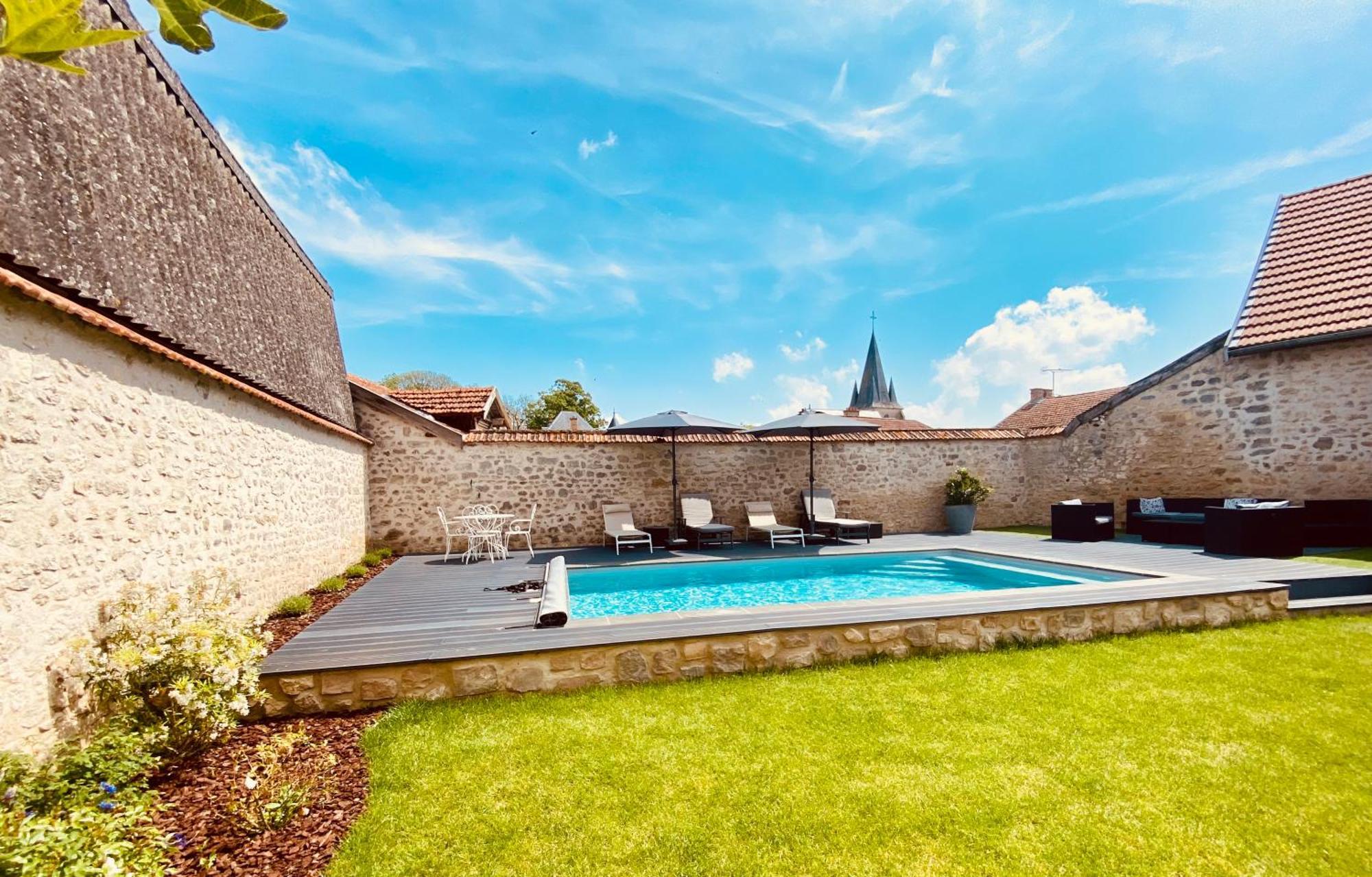 Studio D'Hotes Avec Piscine « Le Clos N°6 » Cormicy Buitenkant foto